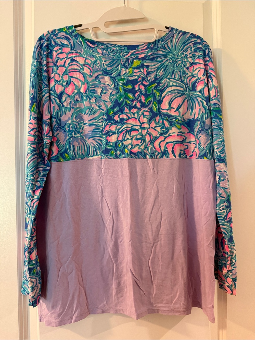 Lilly Pulitzer Finn Top in Full Bloom print